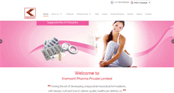 Desktop Screenshot of kremointpharma.com